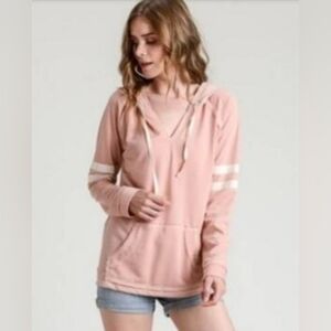 NWT Super Soft Blush Pink Hooded Tunic – Easy Everyday Style!